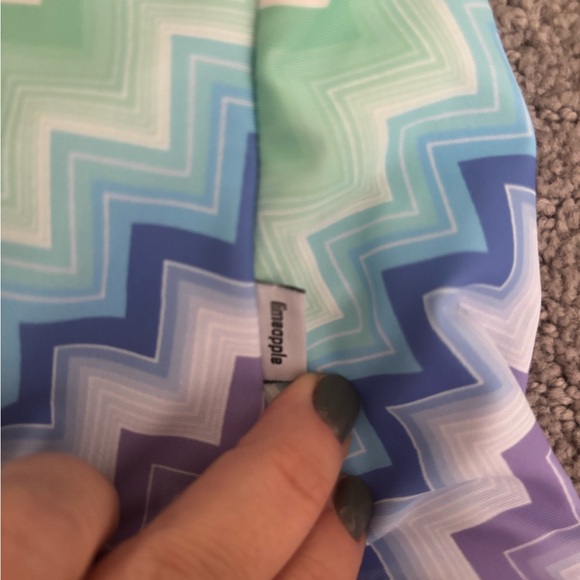 Limeapple Pastel Zigzag Swimsuit - Picture 5 of 5